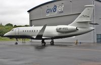 M-IKEL @ EGHH - Parked at home at Av8 apron - by John Coates