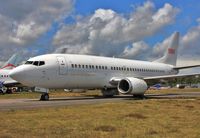 OO-TNG @ EGHH - Receiving attention at European Aviation - by John Coates