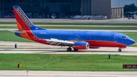 N399WN @ KSAT - decelerating after touchdown - by Friedrich Becker