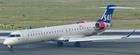 OY-KFF @ EDDL - SAS, is here taxiing shortly after landing at Düsseldorf Int'l(EDDL) - by A. Gendorf