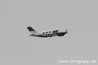 N46JC @ KSRQ - Piper Malibu Mirage (N46JC) departs Sarasota-Bradenton International Airport enroute to Waterbury-Oxford Airport - by Donten Photography
