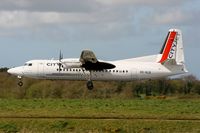 OO-VLQ @ LFRB - Fokker 50, On final Rwy 25L, Brest-Bretagne Airport (LFRB-BES) - by Yves-Q