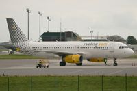 EC-LRE @ LFRB - Airbus A320-232, Boarding area, Brest-Bretagne Airport (LFRB-BES) - by Yves-Q