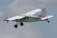 F-GVPC @ LFRV - Pilatus PC6 Turbo Porter,Take off Rwy 08, Vannes-Meucon Airport (LFRV-VNE) - by Yves-Q