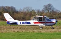 G-AVHM @ EGSV - Just landed. - by Graham Reeve