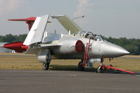 XX897 @ EGHH - Wings folded after a fast run down the runway. Alas this never did fly again and after years in external storage it departed to a new home in Ireland in August 2012. - by Howard J Curtis