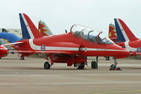XX253 @ EGVA - RIAT 2006 flight line. Now on display outside the Red Arrows HQ at RAF Scampton. - by Howard J Curtis