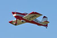 G-TPPW @ EGFH - Resident Vans RV-7 climbing out from Runway 22. - by Roger Winser