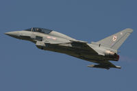 ZJ813 @ EGVA - RIAT 2006. Typhoon T1A. BL/29(R) Squadron. - by Howard J Curtis