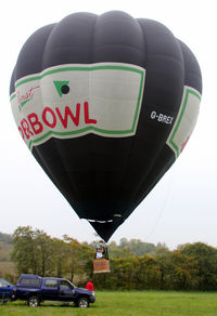 G-BREX - G-BREX Cameron O-84 just airborne at the Irish Hot Air Balloon Championships near Drumshanbo - by Pete Hughes