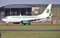 D-ABLB @ EGHH - Rotating off 26...recently painted in Germania c/s but still with Air Berlin reg. - by John Coates