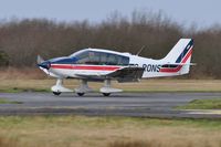 G-RONS @ EGFH - Robin Regent rolling out Runway 22. - by Roger Winser