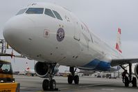 OE-LBF @ LOWW - Austrian Airlines Airbus 321 with Austria Wien sticker
