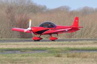 G-EXXL @ EGFH - Resident Zenair Zodiac returning to base. - by Roger Winser