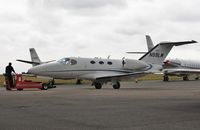 N59LW @ EGHH - Receiving attention at Citation Centre - by John Coates