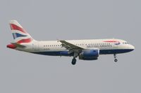 G-EUPN @ LFBO - Airbus A319-131, Short Approach Rwy 14R, Toulouse Blagnac Airport (LFBO-TLS) - by Yves-Q