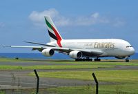 A6-EES @ FMEE - flight EK701 departed for Mauritius after being diverted to Reunion Island - by Mickael Payet