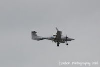 N718CA @ KSRQ - Diamond Twin Star (N718CA) on approach to Sarasota-Bradenton International Airport - by Donten Photography