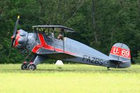 F-AZBS @ LFFQ - Bucker Bu-133C Jungmeister, La Ferté Alais Airfield (LFFQ) Air Show 2012 - by Yves-Q