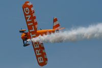 N74189 @ LFFQ - Breitling (AeroSuperBatics)  Boeing PT-17 Stearman , La Ferté Alais Airfield (LFFQ) Air Show 2012 - by Yves-Q
