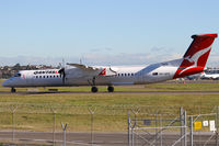 VH-QOS @ YSSY - TAXI TO 34R - by Bill Mallinson