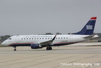 N827MD @ KSRQ - US Air Flight 3404 operated by Republic (N827MD) prepares for flight at Sarasota-Bradenton International Airport - by Donten Photography