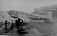 G-AGNK @ BHX - G-AGNK at Elmdon (Birmingham) in 1957 when it was a BEA 'Pionair'.