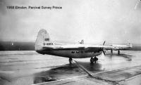 G-AMKX @ EGBB - 1958: Percival Survey Prince G-AMKX at Elmdon (Birmingham)
