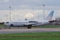 G-OBMP @ EGSH - Looking in a sorry state and under tow. - by Graham Reeve
