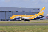 EI-STA @ EGFF - Boeing 737-31S, Contract 446J, departing runway 30 at EGFF, en-route to Dublin.