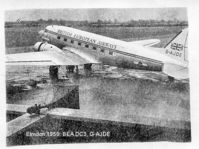 G-AJDE @ BHX - BEA DC3 'Pionair' Class, G-AJDE at Elmdon in 1959. - by BobH
