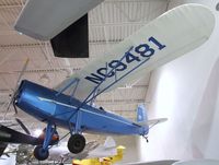 N9481 - Fairchild 22 C7D at the Hiller Aviation Museum, San Carlos CA - by Ingo Warnecke