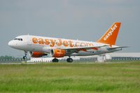 G-EZBF @ LFPG - Airbus A319-111, Landing Rwy 26L, Roissy Charles De Gaulle Airport (LFPG-CDG) - by Yves-Q