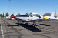 N91431 @ KMHR - 1946 North American Navion N 91431 - by Dr. Joseph A. Humble