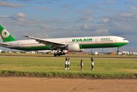 B-16716 @ EGLL - Evening arrival touches down 27R - by John Coates