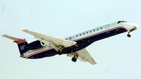 N808HK @ KBDL - Trans States 3516, an Embraer EMB-145EP, on final for runway 24 from Pittsburgh, Pennsylvania (KPIT). - by Mark K.