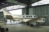 LX-PBL @ LFOZ - Beech C90A King Air [LJ-1539] Orleans-St.Denis~F 06/07/2006 - by Ray Barber