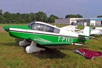 F-PYKU @ LFLV - Jodel DR.1052 [704] Vichy~F 08/07/2006 - by Ray Barber