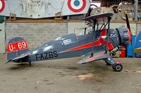 F-AZBS @ LFFQ - Bucker Bu.133C Jungmeister [16] La Ferte Alais~F 06/07/2006 - by Ray Barber