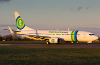 PH-HZF @ EGSH - Arriving at NWI in the last rays of sun light after a short air test....
