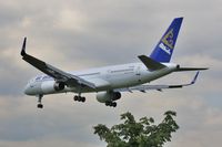 P4-GAS @ EGLL - Crossing the A30 to touchdown - by John Coates