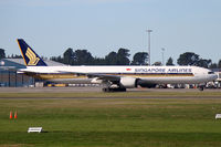 9V-SYG @ NZCH - taxi to gate 34 - by Bill Mallinson