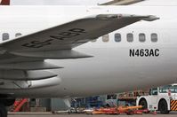 N463AC @ EGHH - Old reg ES-ABP under wing still - by John Coates
