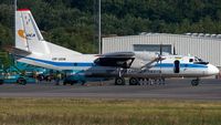 UR-UDM @ ELLX - parked at the cargo center at LUX - by Friedrich Becker