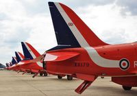 XX179 @ EGHH - Tail line up at Cobham - by John Coates