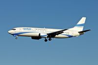 SP-ENB @ EGNX - Enter Air 1994 Boeing 737-4Q8, c/n: 26299 landing at East Midlands - by Terry Fletcher