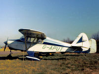G-APUT @ BQH - PA-22 Tri-Pacer 160 as seen at Biggin Hill in the Spring of 1975. - by Peter Nicholson