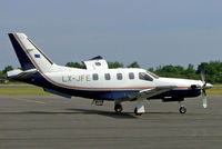 LX-JFE @ LFOZ - Socata TBM700B [208] Orleans-St. Denis~F 06/07/2006 - by Ray Barber