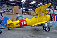 F-AZJR @ LFFQ - Boeing Stearman PT-13D Kaydet [75-5656] La Ferte Alais~F 06/07/2006 - by Ray Barber
