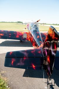 N205DD @ 50I - Wow!! What a beautiful paint job! - by Dave Sloan